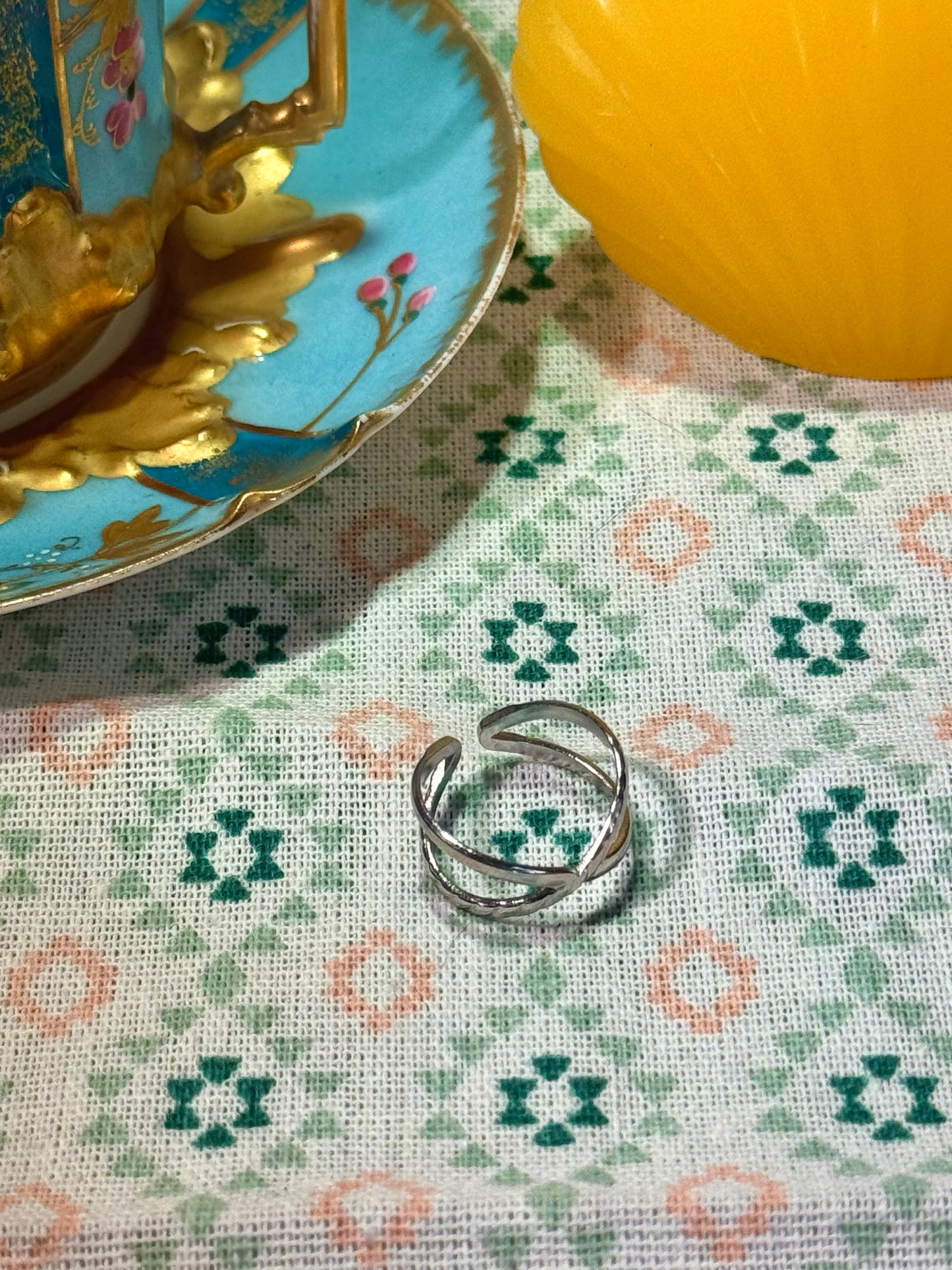 Bague  Étoile argenté