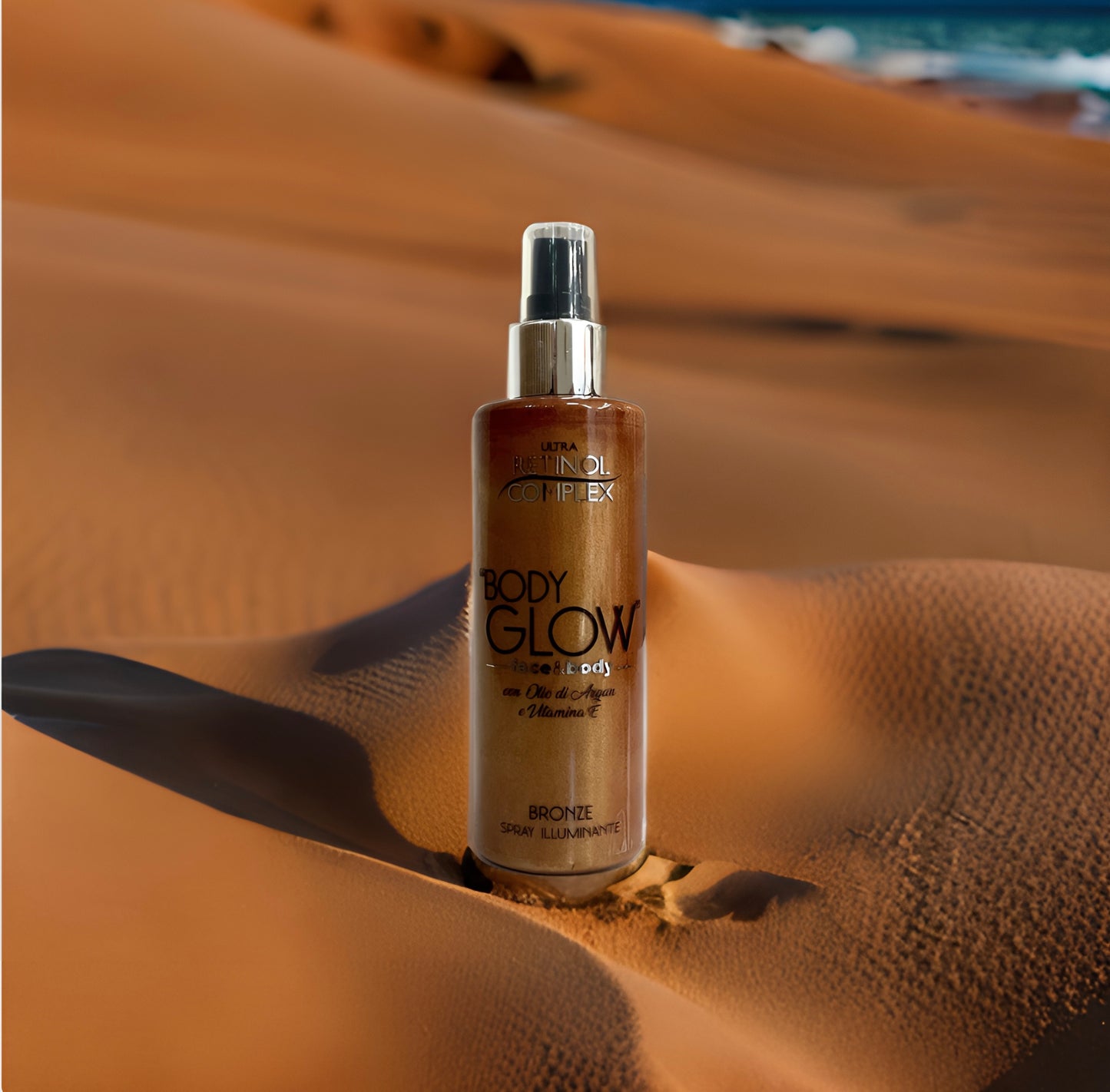 Spray auto bronzant pailleté - Ultra Retinol