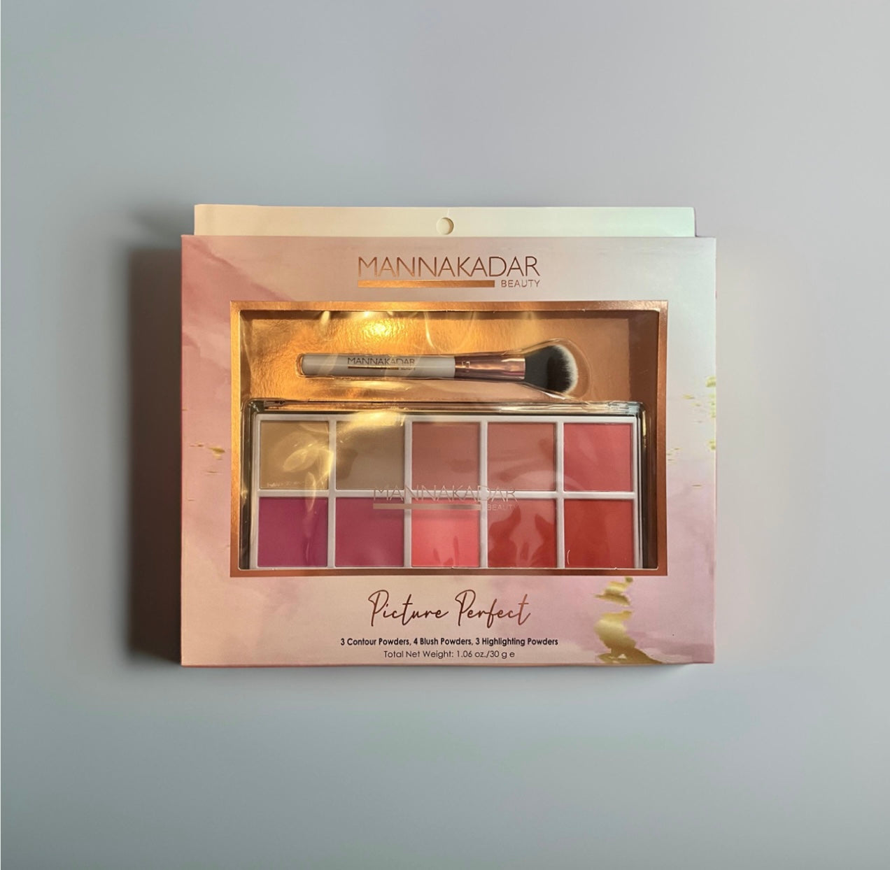 Grande palette contouring blush pinceau intégrer